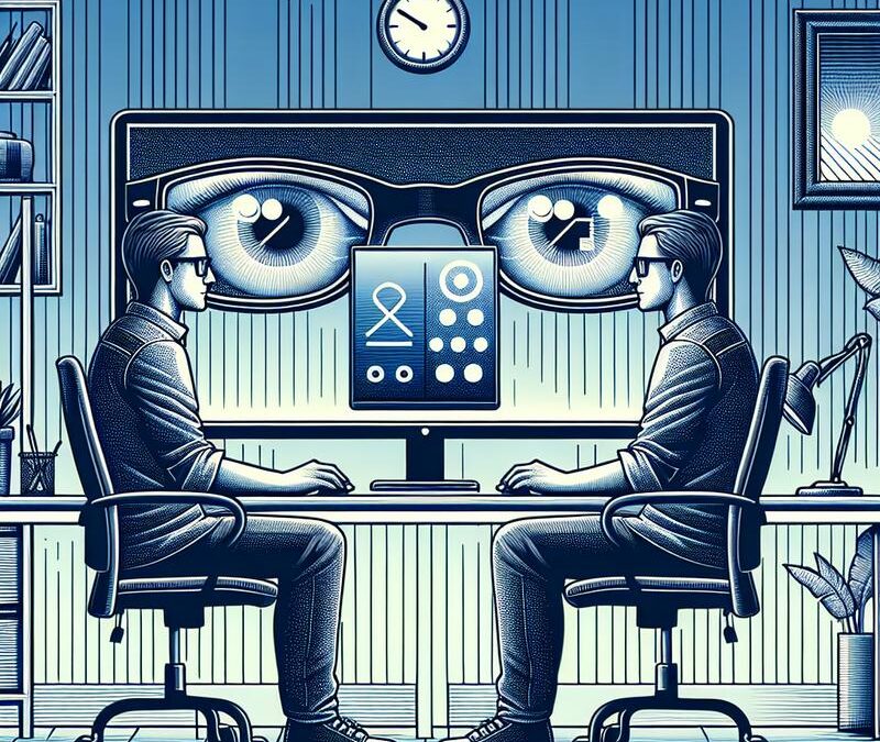 Schermi e salute degli occhi: come regolare luminosità, distanza e postura